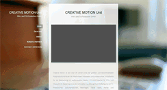 Desktop Screenshot of creative-motion.de