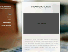 Tablet Screenshot of creative-motion.de